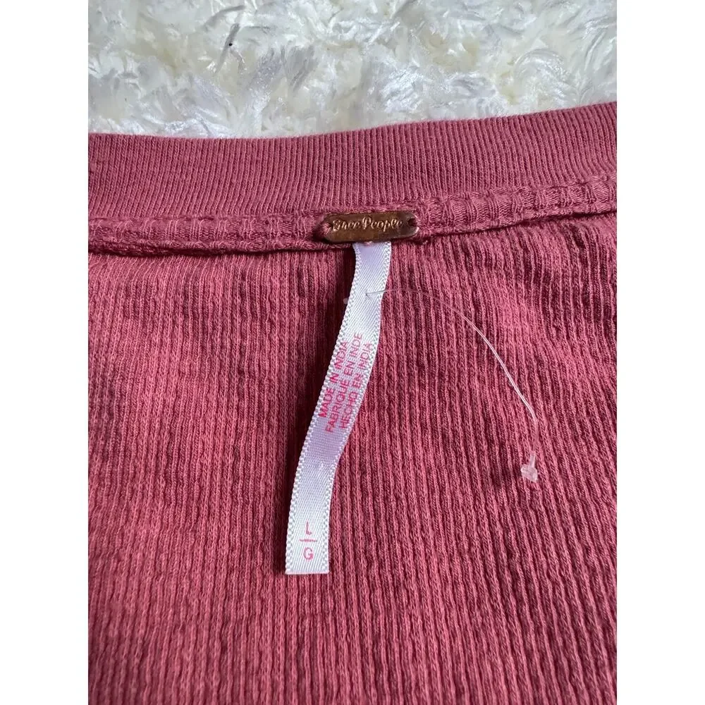 Free People Embroidered Top Fairy Grunge Boho Hippie Festival Western Button